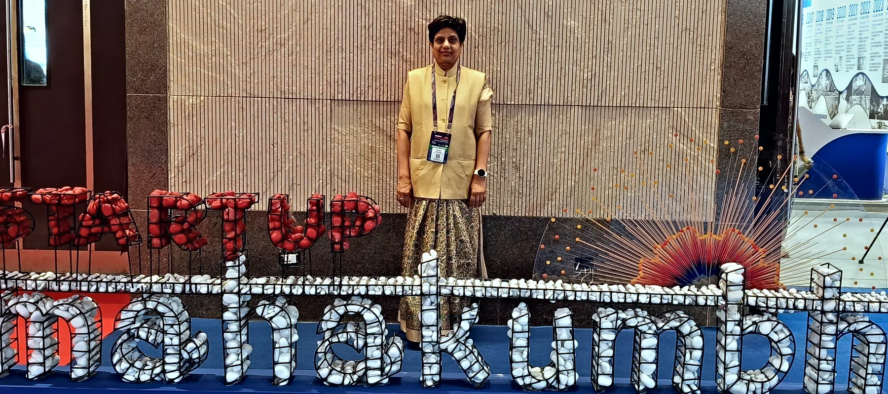 Prof. Anjali Puranik at Startup Mahakumbh 2025